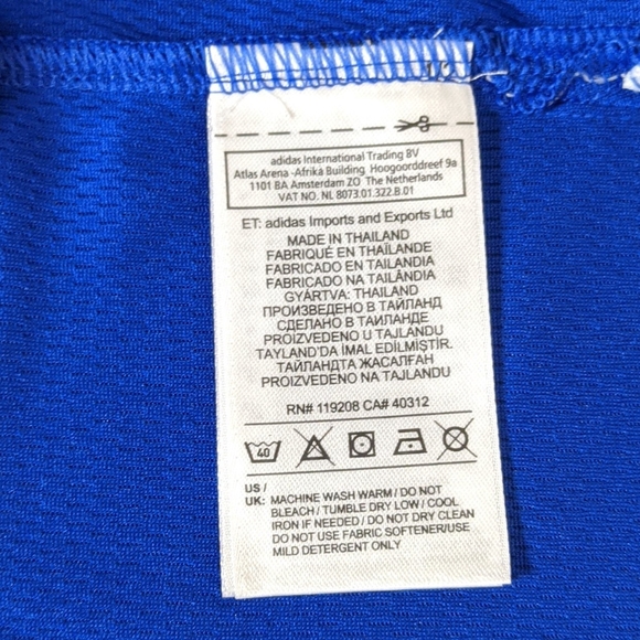 Adidas men's athletic basketball jersey - Picture 6 of 8